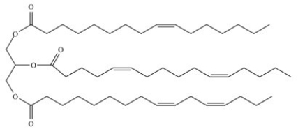 Which lipid has the lowest melting point? A)    B)    C)    D)   