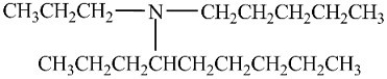 What is the IUPAC name of the compound shown below?   A) N-pentyl-N-propyl-4-nonanamine B) N-pentyl-N-propyl-N-nonylamine C) Pentylpropylnonylamine D) N-pentyl-N-propylnonanamine