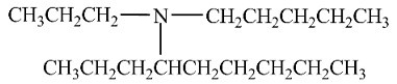 How is the amine shown below classified?   A) Secondary amine B) Primary amine C) Tertiary amine D) Quaternary amine