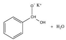 Which choice represents the products of the acid base reaction shown below:   A)    B)    C)    D)   
