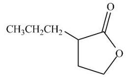 The compound below is an example of a lactam.  
