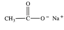 The two compounds shown below are formed when N-butylacetamide is hydrolyzed with water in the presence of NaOH.   and  