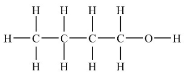 The two compounds shown below are formed when N-butylacetamide is hydrolyzed with water in the presence of NaOH.   and  