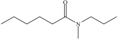 The IUPAC name of the compound below is ________.  