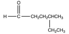 The compound shown below belongs to what class of compounds?   A) Alkane B) Aldehyde C) Ketone D) Acetal E) Carboxylic acid