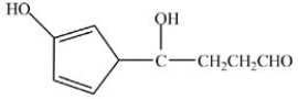 What product is formed when the compound shown below is treated with Tollens reagent?   A)    B)    C)    D)   