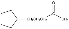 What product is formed when the following molecule is treated with H<sub>2</sub> and a Pd catalyst?   A)    B)    C)    D)   