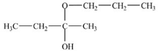 What hemiacetal is formed in the reaction below?   A)    B)    C)    D)   