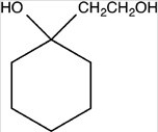 What hemiacetal is formed in the reaction below?   A)    B)    C)    D)   