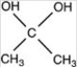 What acetal is formed when the compound shown below is treated with two equivalents of ethanol (CH<sub>3</sub>CH<sub>2</sub>OH) in the presences of H<sub>2</sub>SO<sub>4</sub>?   A)    B)    C)    D)   