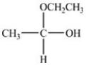 When the hemiacetal below reacts with ethanol,what acetal is formed?   A)    B)    C)    D)   