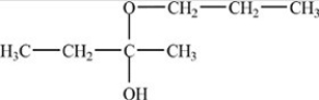 The compound below is an acetal.  