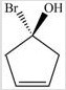 Which molecule is an enantiomer of the one shown below?   A)    B)    C)    D) None of the molecules is an enantiomer of the original molecule.
