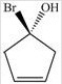Which molecule is an enantiomer of the one shown below?   A)    B)    C)    D) None of the molecules is an enantiomer of the original molecule.