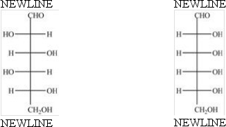 How are the Fischer projections below related?   A) Identical molecules B) Enantiomers C) Constitutional isomers D) Diastereomers