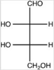 Which structure represents the three-dimensional structure of the Fischer projection shown?   A)    B)    C)    D)   
