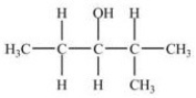 The major product of the dehydration of the alcohol below has one chirality center.  