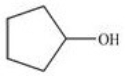 What is the IUPAC name of the compound below?   A) 1-pentanol B) Phenol C) Cyclo-1-pentol D) Cyclopentanol