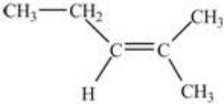 What is/are the carbonyl product(s) formed when the alcohol below is oxidized with K<sub>2</sub>Cr<sub>2</sub>O<sub>7</sub>?   A) CH<sub>3</sub>(CH<sub>2</sub>) <sub>4</sub>COOH B)    C)    D)    then   E) No reaction occurs.