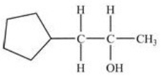 <strong>Which alcohol can be dehydrated with sulfuric acid to form the alkene below?  </strong> A)   B)   C)   D)Dehydration of more than one of the compounds produces the desired product. <div style=padding-top: 35px> 