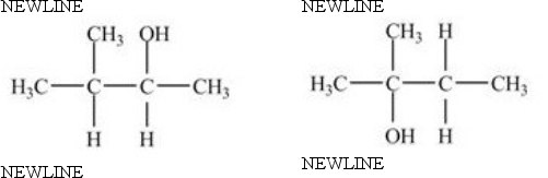 The two alcohols below are dehydrated with H<sub>2</sub>SO<sub>4</sub> to give the same major product.  