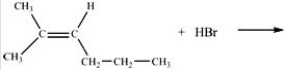 What product is formed in the reaction below?   A)    B)    C)    D)   