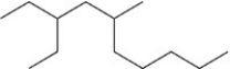 What is the IUPAC name of this compound?   A) 3-ethyl-5-methyldecane B) 3-ethyl-2-pentylhexane C) 3-ethyl-5-pentylhexane D) 8-ethyl-6-methyldecane