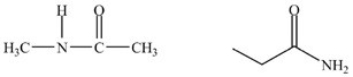 The compounds below are constitutional isomers.  