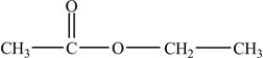 The compound below is classified as what type of compound?   A) Aldehyde B) Carboxylic acid C) Ether D) Ester E) Ketone