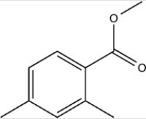 What is the correct molecular formula for the skeletal structure given below?   A) C<sub>11</sub>H<sub>16</sub>O<sub>2</sub> B) C<sub>12</sub>H<sub>12</sub>O<sub>2</sub> C) C<sub>10</sub>H<sub>12</sub>O<sub>2</sub> D) C<sub>10</sub>H<sub>15</sub>O<sub>2</sub>