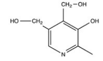 Vitamin B6,shown below,is a fat-soluble vitamin.  