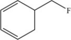 The molecule below is an example of an aromatic compound.  