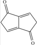 The molecule below contains alkyne and carbonyl functional groups.  