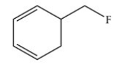 In order to complete the structure below,________ H atom(s)and ________ lone pair(s)of electrons must be added.  