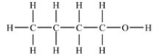Which compound will be the least soluble in water? A)    B)    C)    D)   