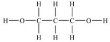 Which compound will be the least soluble in water? A)    B)    C)    D)   