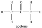 Some nail polish removers contain acetone. When acetone evaporates,the covalent bonds between the carbon,hydrogen,and oxygen atoms are broken.  