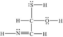 What is the molar mass of the compound show below?   A) 90.13 amu B) 90.13 g/mol C) 93.13 amu D) 93.13 g/mol E) 91.14 g/mol