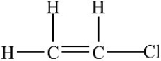 A 100-g sample of the compound below contains less than 6.02 × 10<sup>23</sup> molecules.  