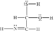 What is the molecular shape around the nitrogen atom in the structure shown below?   A) linear B) bent C) trigonal planar D) tetrahedral E) trigonal pyramidal