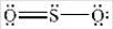 The structures shown below are resonance structures of sulfur dioxide.   and  