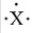 When forming an ion,an atom with the electron-dot symbol of   forms an anion with a -3 charge by the loss of three electrons.