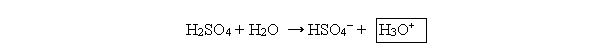 <strong>The boxed species in the following reaction is</strong> A) hydroxide. B) hydronium. C) a proton. D) the acid. E) the conjugate base.