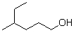 What is the parent chain name of the following molecule?   A)  hexan-1-ol B)  pentan-1-ol C)  pentan-5-ol D)  hexan-6-ol E)  hexan-2-ol