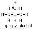 Does isopropyl alcohol have a higher or lower boiling point than acetone?     A)  Higher, because isopropyl alcohol can hydrogen bond B)  Lower, because isopropyl alcohol can hydrogen bond C)  Higher, because isopropyl alcohol can form dispersion forces D)  Lower, because isopropyl alcohol can form dispersion forces E)  It is not possible to determine the answer based on the information provided.