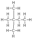 Which of the following skeletal line structures best represents the Lewis structure below?    A)    B)    C)    D)    E)   