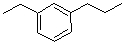 What is the IUPAC name of the following molecule?   A)  3-ethyl-1-propylbenzene B)  1-propyl-3-ethylbenzene C)  1-ethyl-3-propylbenzene D)  3-propyl-1-ethylbenzene E)  ethylpropybenzene