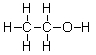 Which of the following best describes your reasoning in answering the previous question?   A)  Ethanol is nonpolar. B)  Ethanol has polar bonds. C)  Ethanol contains an O-H bond. D)  Ethanol forms ions in solutions. E)  Ethanol does not contain any metals.