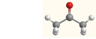 What happens to acetone when it is boiled?   A)  More intermolecular forces are formed. B)  The nonpolar covalent bonds are broken. C)  The polar covalent bonds are broken. D)  All bonds in the molecule are broken. E)  The intermolecular forces are broken.