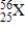 How many electrons are in a neutral atom of element X? ​   ​ A)  25 B)  56 C)  81 D)  31 E)  None of the above values is the number of electrons.